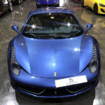 Ferrari 458 Italia Blue